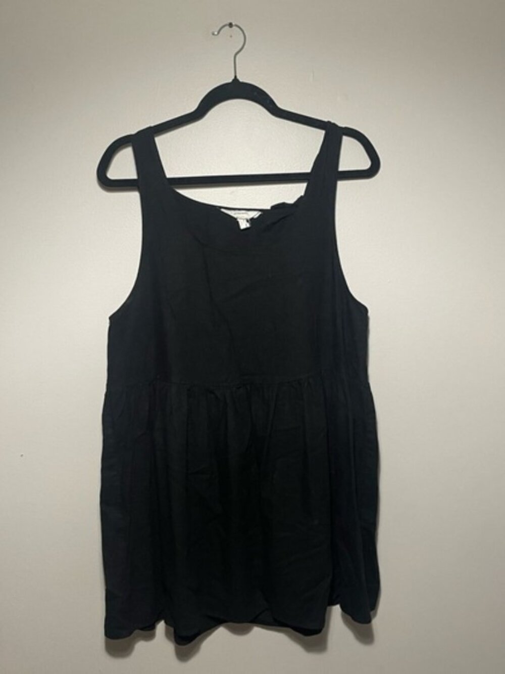 Black Babydoll Mini Dress